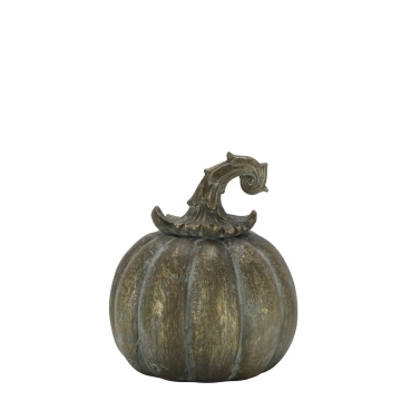 Dovleac decorativ, din polirasina, D13cm, Pumpkin