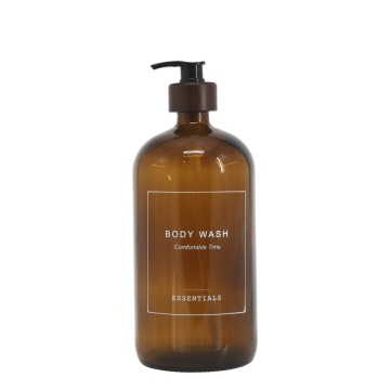 Dozator pentru gel de dus, din sticla, 1000 ml, Esstentials