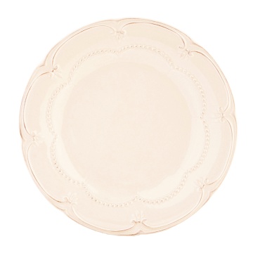 Farfurie bej, din ceramica, Ø21 cm