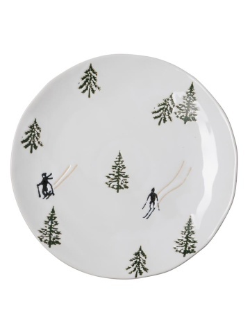 Farfurie din ceramica, D25cm, Slalom