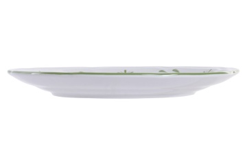 Farfurie stil Mediterraneean verde , din portelan , "Oliv" - Img 5