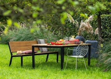 Jardinieră de exterior din fibră de sticlă, H80 cm, "Soignies" - Img 2