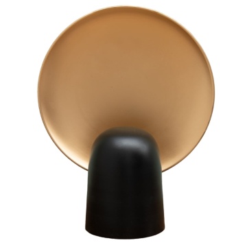 Lampa de masa, aurie, din metal, Goldie