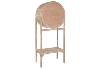 Mobilier de bar din lemn de tec reciclat si sticla , design Natural - Img 11