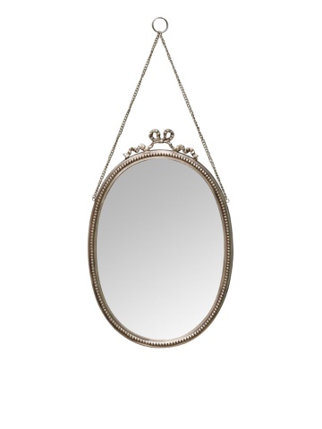 Oglinda de perete, din metal, Angelina