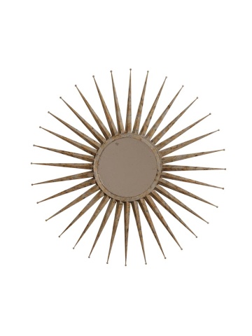 Oglinda de perete, din metal, Oriental Sun
