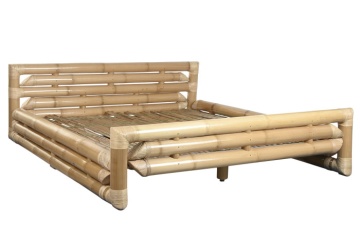 Pat din bambus și rattan, 180x200 cm, „Bali” - Img 3