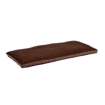 Saltea de podea din catifea brodată manual cu motive geometrice, 60×140 cm, „Velvet Mattress" - Img 3