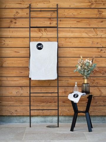 Scară decorativă din lemn cu 3 rame foto, H118 cm - Img 2