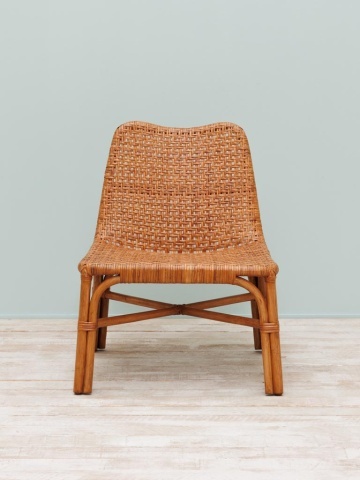 Scaun tip lounge din rattan , "Newlake" - Img 2