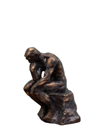 Statueta din rasina, The Thinker