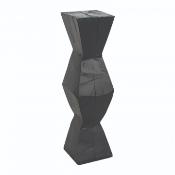 Statuie neagra din lemn de pin Coloana Infinitului - Img 2