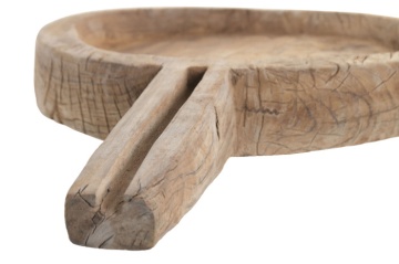 Tavă decorativă stil ethnic, din lemn masiv stil "Nomada" - Img 6