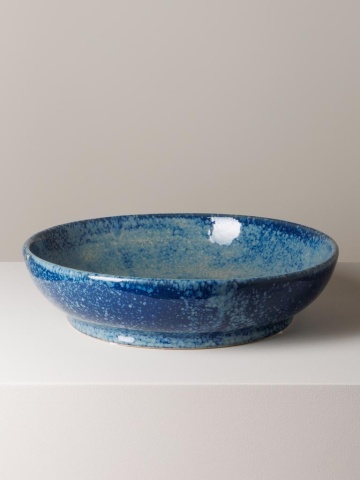 Bol albastru din ceramica D36cm Marine - Img 2