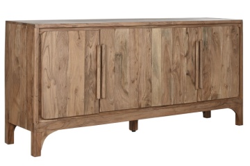 Bufet din lemn masiv de acacia, 175×40×81 cm, „Baobab" - Img 2