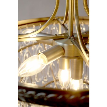 Candelabru Versailles cu prisma de sticlă în formă de picătură - Img 7