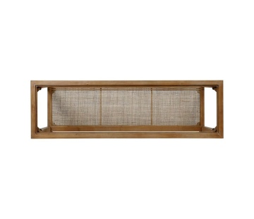Consola din lemn de pin, aspect rustic, Firmin - Img 4
