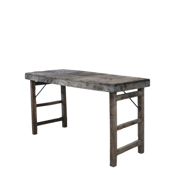 Consolă din lemn vechi reciclat, H67 cm, „Grimaud”