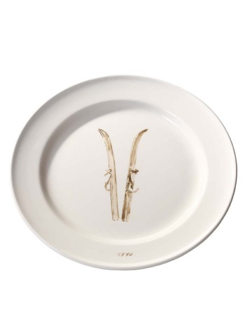 Farfurie din portelan, D21.5cm, Ski