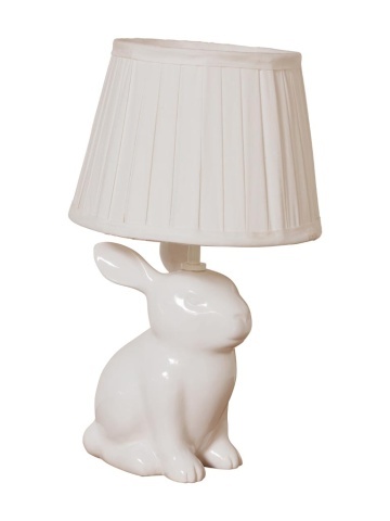 Lampa de masa, din ceramica, Rabbit
