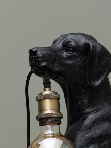 Lampa de masa, din rasina, forma de caine, Good Dog - Img 5