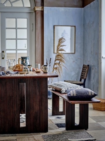 Masă de dining din lemn de mango, maro, 180×90×80 cm „Milow” – Creative Collection - Img 2