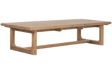 Măsuță de cafea din lemn masiv de teak, 180×70×40 cm, „Kayu" - Img 3