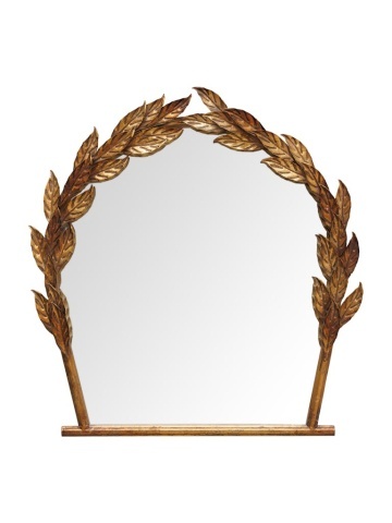 Oglinda de perete, cu frunze decorative, Cesar