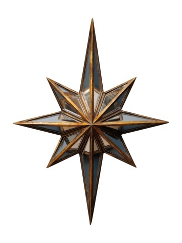 Oglinda de perete decorativa, din rasina, Constellation