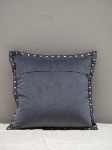 Perna decorativa, din stofa, Stud 45x45cm - Img 3