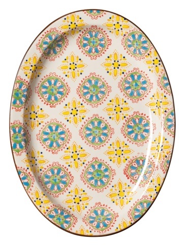 Platou din ceramica, Bohemian