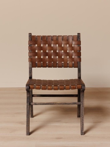 Scaun dining, din piele naturala, Raynor - Img 3
