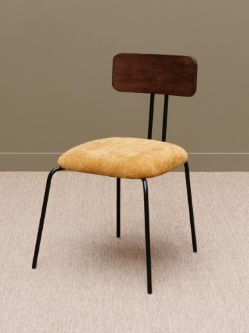 Scaun dining, din stofa, Moderna - Img 2