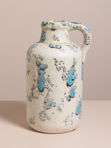 Set 2 vase decorative din ceramica, cu design mediteranean si finisaj antichizat - Img 7