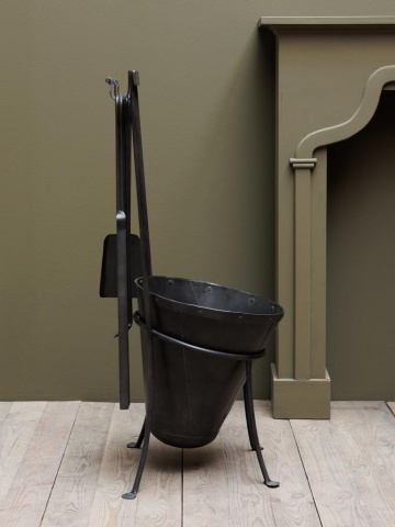 Set mare unelte pentru semineu " Black Iron " - Img 2