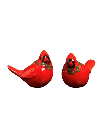 Set solnita si pipernita, forma de turturele, Grosbeak