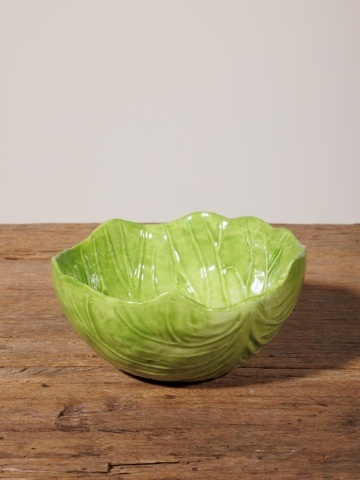 Bol din ceramica, in forma de salata, Lettuce - Img 3