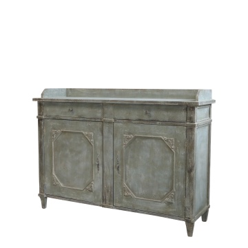 Bufet vintage cu 2 uși și 2 sertare, „Antique Opal”