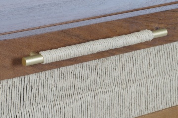 Comoda cu sertar, din lemn de acacia si rattan, "Savanah" - Img 6