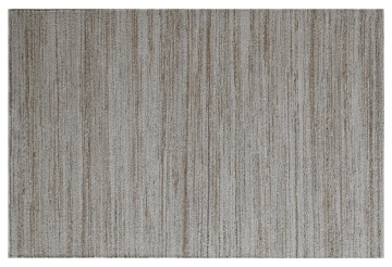 Covor din bumbac și iută țesut manual, antiderapant, bej natural, 75X175 cm, 1800 GSM, „Cotton Jute Carpet" - Img 2