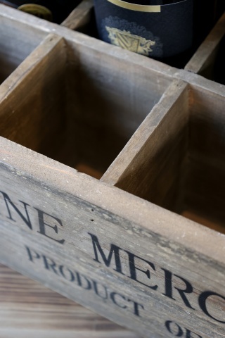 Cutie cu 10 compartimente din lemn de pin, "Wine Merchants" - Img 6