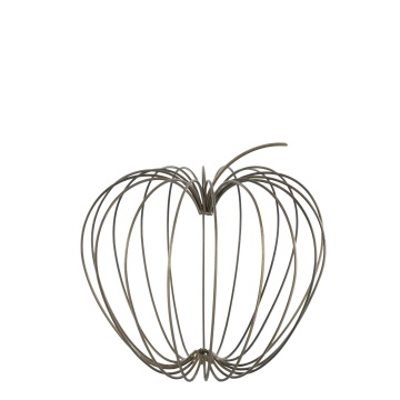 Dovleac decorativ, din metal, D17cm, Pumpkin