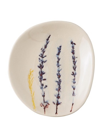 Farfurie gravata, din ceramica, Provence