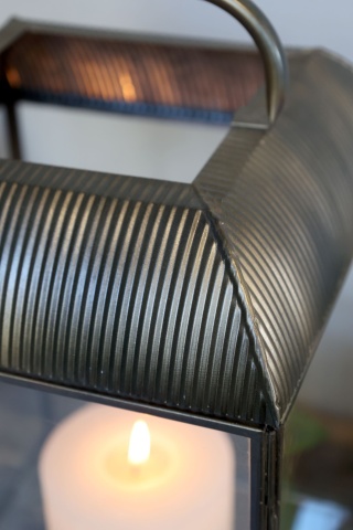 Felinar auriu, din metal, Pattern - Img 3