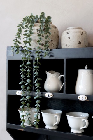 Ghiveci de plante din ceramica, cu aspect antichizat, Frejus H12,5 cm - Img 7