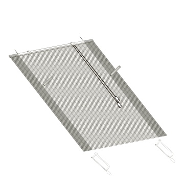 Jaluzea tip rulou, din bambus, L160/l140cm, Blind - Img 7