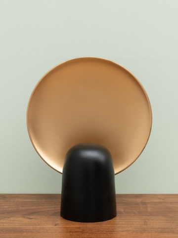 Lampa de masa, aurie, din metal, Goldie - Img 3