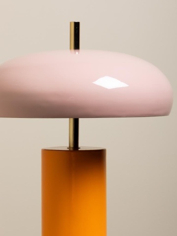 Lampa de masa, din metal, Barbotine - Img 4