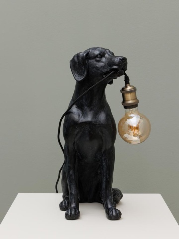 Lampa de masa, din rasina, forma de caine, Good Dog - Img 6
