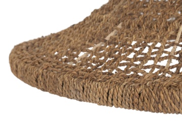 Lustră suspendată Balinese natural, 75x75x55 , din fibra naturală "Amani" - Img 4